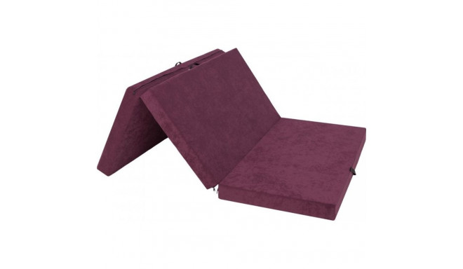 Hobbygarden Ben 3-piece gym mat 200 cm x 120 cm x 10 cm burgundy