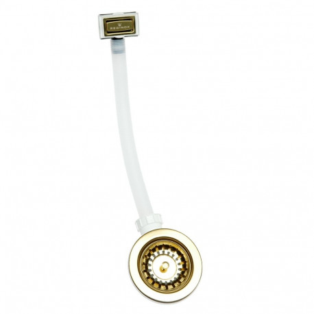 Reginox sink siphon, gold color R34903