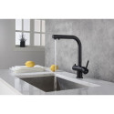 Sink faucet Blue Water APALA black matte
