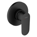 Concealed shower mixer Hansgrohe Vernis Blend 71649670, black matt