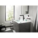 Washbasin mixer with pull-out sprayer Hansgrohe Finoris 76063670, black matt