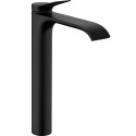 Washbasin mixer Hansgrohe 75040670, with bottom valve, black matt