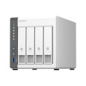 QNAP | 4 Bay ARM | TS-433-4G | Cortex-A55 | ARM 4-core | Processor frequency 2.0 GHz | 4 GB | On boa QNAP | 4 Bay ARM | TS-433-4G | Cortex-A55 | ARM 4-core | Processor frequency 2.0 GHz | 4 GB | On boa