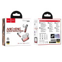 HOCO wireless earphones bluetooth TWS ANC ENC EQ16 red glaze HOCO wireless earphones bluetooth TWS ANC ENC EQ16 red glaze