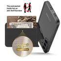 DUX DUCIS case RAFI II MAG with stand compatible with MagSafe for SAMSUNG A35 black