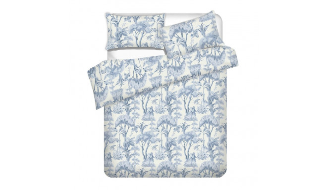 BED COV SET SATEEN TROPICAL EDEN 160X200