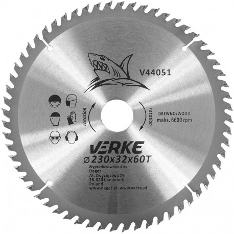 Saeketas puidule 230x32x60z VERKE