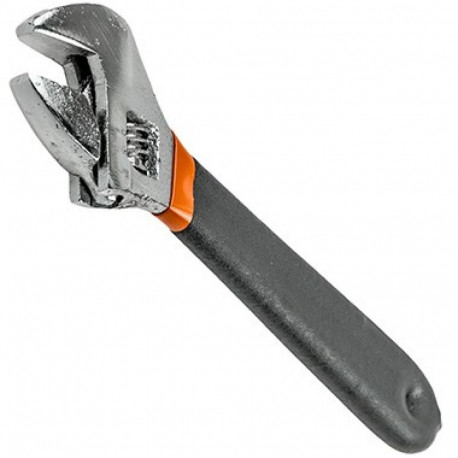 Regulējamā atslēga 6", 150mm, gumijots rokturis