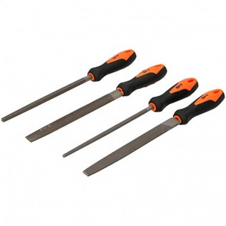 Viilide komplekt metallile, met. kõvadus 62 HRC, (4 tk.) 02-2-0312