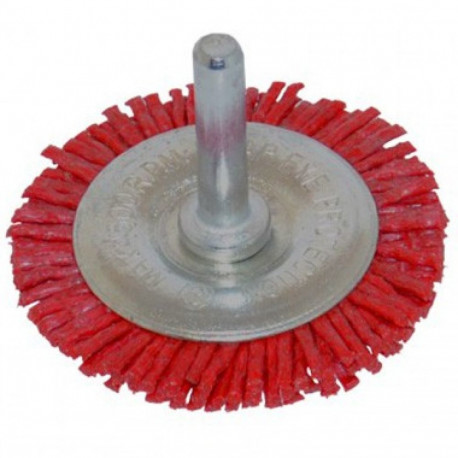 Diskveida birste 65mm neilona sari