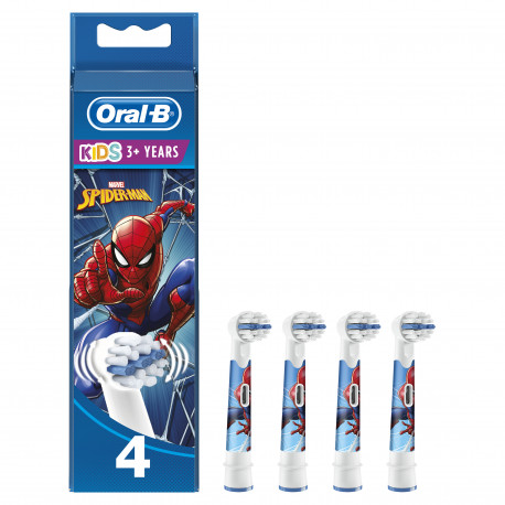 Oral-B Kids Spider-Man vahetusharjad, 4 tk