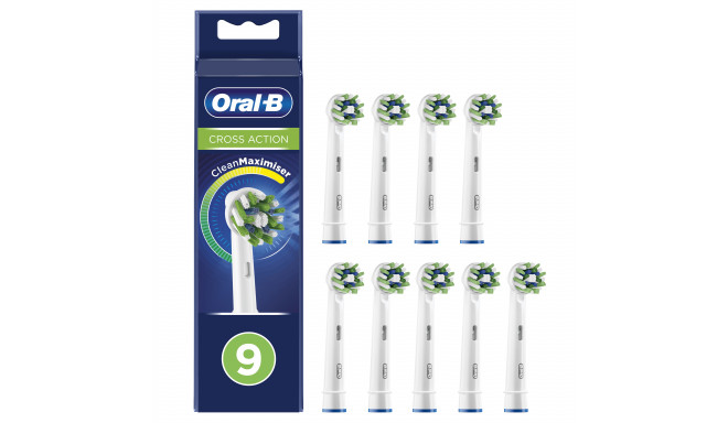 Oral-B CrossAction CleanMaximiser vahetushari, 9 tk