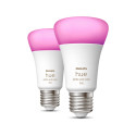 Philips Hue LED-älylamppu, white and color ambiance, E27,1100 lm,  2-pack