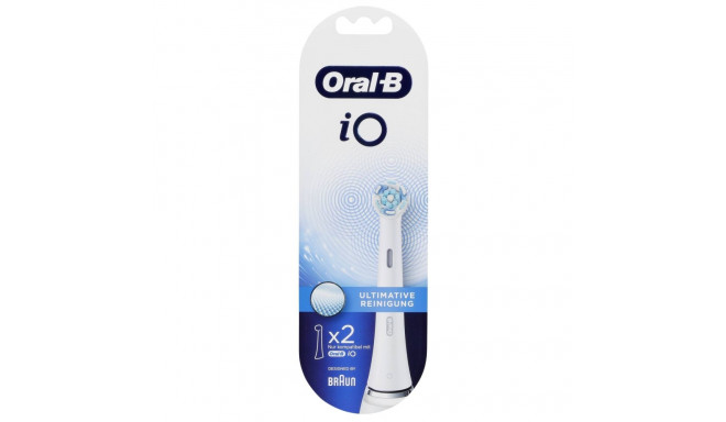 Oral-B iO Ultimate Clean vahetusharjad, valge, 2 tk