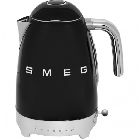 Smeg KLF04BLEU -vedenkeitin, musta