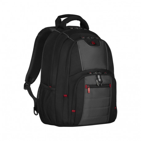 Wenger Pillar Backpack -reppu 16" kannettavalle tietokoneelle, musta