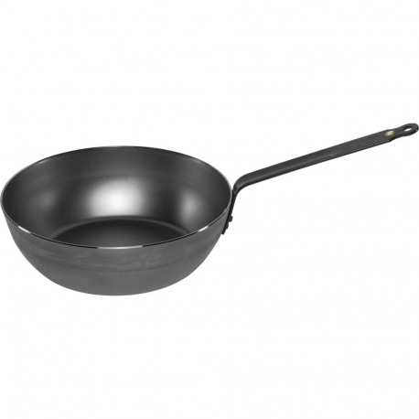 De Buyer Mineral B Element -paistinpannu / kasari "rustic", hiiliteräs, 28 cm