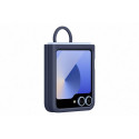 Samsung Galaxy Flip6 Silicone Case with Ring Navy