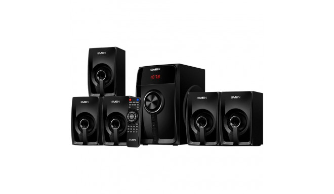 Speakers SVEN HT-202, black (100W, Bluetooth, FM, USB/SD, Display, RC unit)
