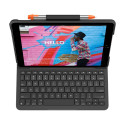 LOGITECH Slim Folio for iPad (7th, 8th, & 9th gen) - BT - GRAPHITE - NORDIC