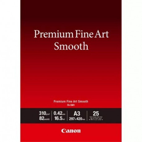 Canon FA-SM 2 Premium FineArt Smooth A 3+ 25 Sheet 310 g