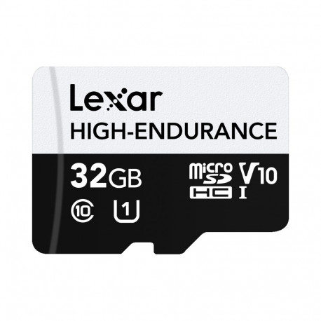 Lexar microSDHC High-Endurance UHS-I/U1/10 R100/W30 (V10) 32GB