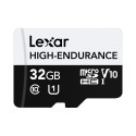 LEXAR MICROSDHC HIGH-ENDURANCE UHS-I/U1/10 R100/W30 (V10) 32GB
