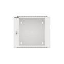 RACK CABINET 19" WALL-MOUNTED 9U/600 WITH GLASS DOOR GREY LANBERG (ASSEMBLED)