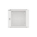 RACK CABINET 19" WALL-MOUNTED 9U/600 WITH GLASS DOOR GREY LANBERG (ASSEMBLED)