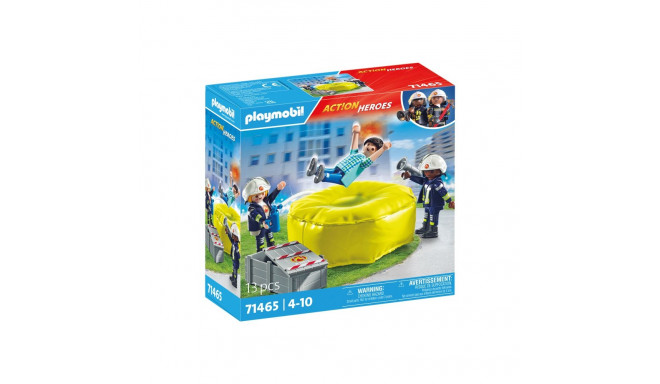 PLAYMOBIL ACTION HEROES Õhkpadjaga tuletõrjuja 71465