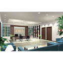 LED PANEL SPLIT SQ 8W NW IP44 640LM