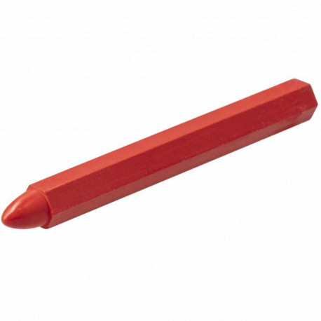 Hogert Technical chalk red, HT3B775, 120mm, 12pcs, permanent mark, easy marking