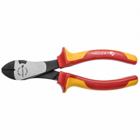Hogert HT1P911 isoleeritud külglõikamistangid, 180mm, 1000V, VDE, 55-60 HRC, kroom-vanaadiumteras