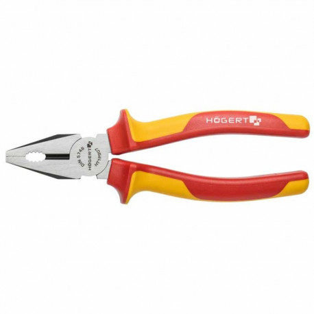 Hogert HT1P907 isoleeritud kombineeritud tangid, 200mm, 1000V, VDE, kroom-vanaadiumteras, 55-60 HRC,