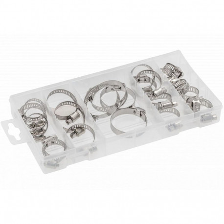 Voolikuklambrite komplekt metallist (40 tk.) HT8G512 HOGERT