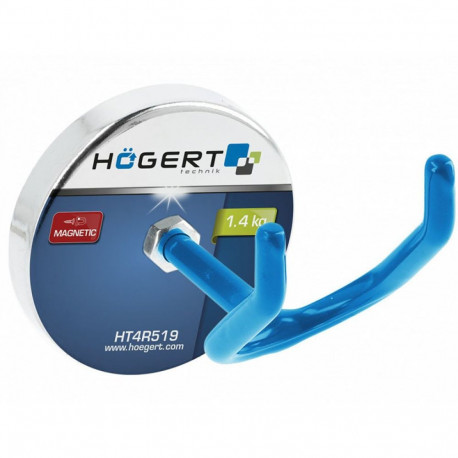Hogert HT4R519 magnetic holder, 40mm, 1.4kg, steel, for spray gun