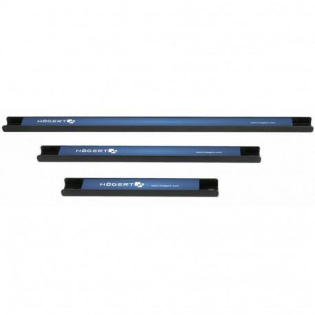 Hogert HT4R521 magnetic strips 3pcs, 450/300/200mm, 10kg, 2mm, Ø6mm