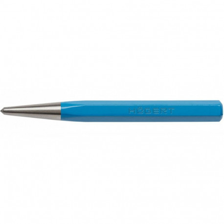 Hogert HT3B729 center punch, 8mm, 115mm, HRC 55-60, chrome vanadium steel, drop-forged, polished