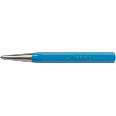 Hogert center punch HT3B728, 6mm, 55-60HRC, made of chrome-vanadium steel, reinforced hexagonal sect