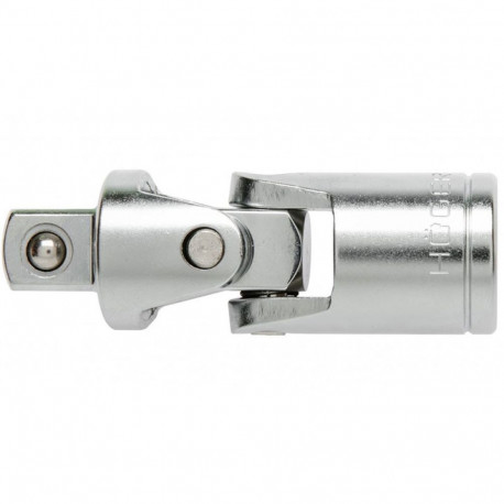 Hogert HT1A757 universal joint 1/2", CrV, DIN 3123, rectangle profile, in plastic holder