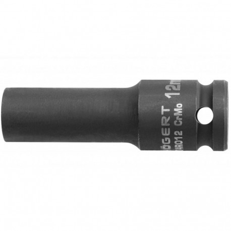 Hogert HT4R011 löökpesa, 1/2", 11mm, 78mm, CrMo, DIN 3121, kuusnurkprofiil