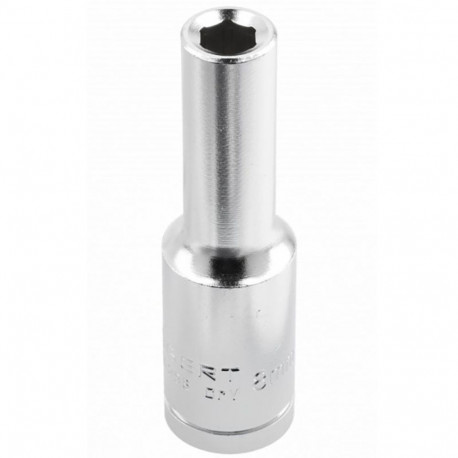 Hogert HT1A266 kuusnurkne pesa, 1/2", 16mm, pikk, CrV