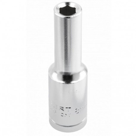 Hogert HT1A262 kuuskantpesa, 1/2", 12mm, pikk, CrV