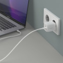 Belkin Boost Charge Pro Dual Port USB-C GaN 45 W PD 3.0 -verkkovirtalaturi, valkoinen