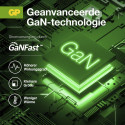 GP GaN PD 65 W -verkkovirtalaturi, 2x USB-C + 1x USB-A, valkoinen GP GaN PD 65 W -verkkovirtalaturi, 2x USB-C + 1x USB-A, valkoinen