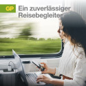 GP GaN PD 65 W -verkkovirtalaturi, 2x USB-C + 1x USB-A, valkoinen