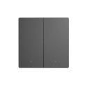 Sonoff smart 2-channel Wi-Fi wall switch black (M5-2C-86)