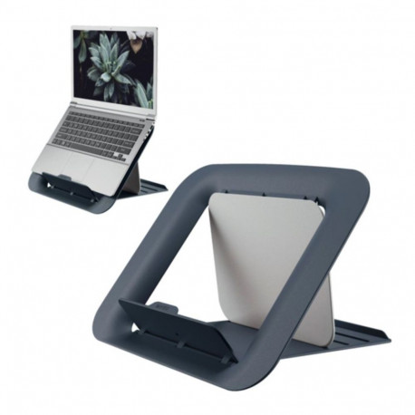 Laptop Riser Leitz Cosy Velvet Grey