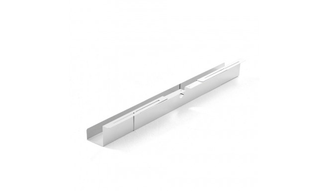 Kaablite haldamise kandik, reguleeritav 920-1500x120x115mm, valge