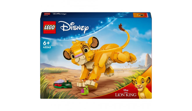 LEGO Disney Lõvikuningas - Lõvikutsikas Simba (43243)